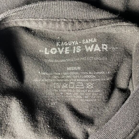 KAGUYA SAMA “Love is War” Anime T-Shirt Unisex Size M - Picture 3 of 4